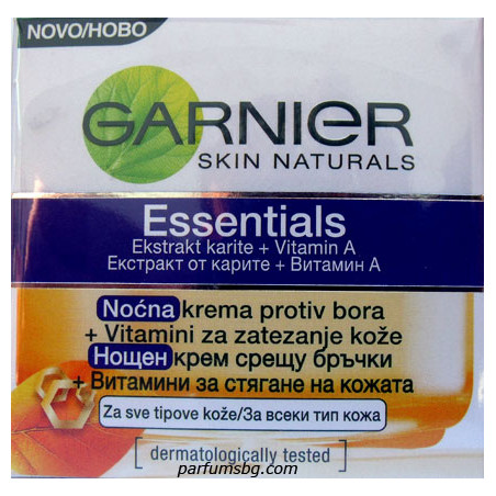 Garnier Essentials Нощен крем против бръчки 50ml