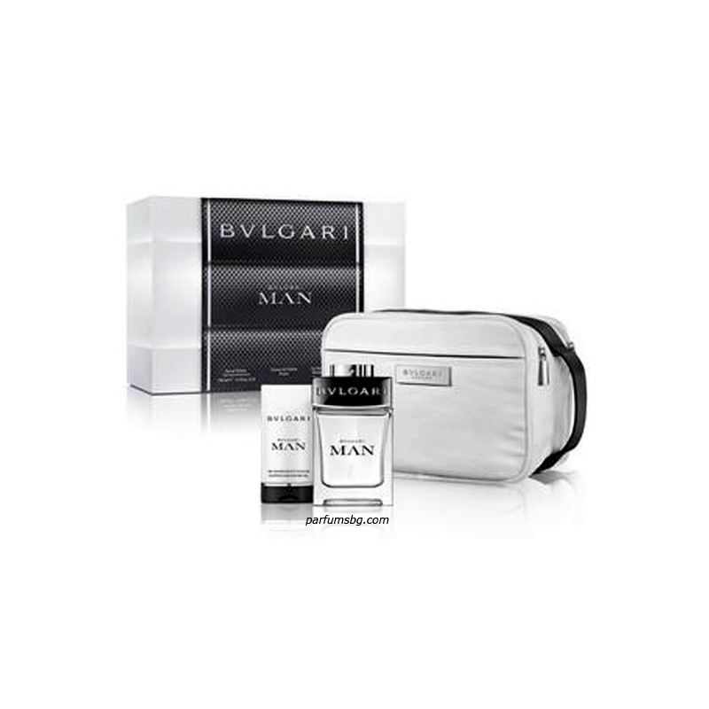 Bvlgari Man К-Т за мъже EDT 100ml+Душгел 75ml+несесер