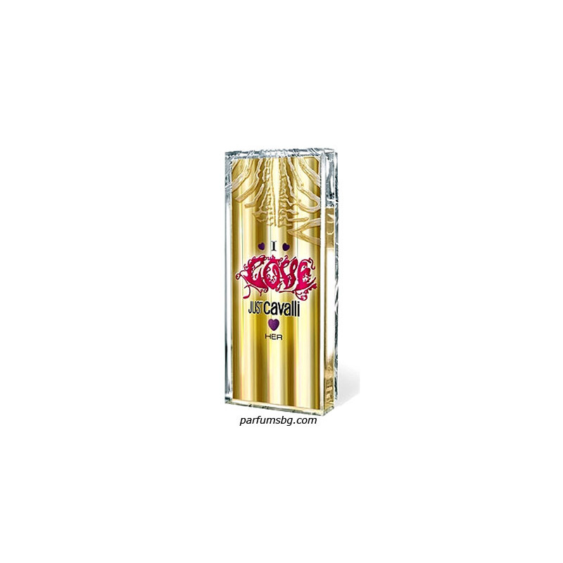 R Cavalli Just Cavalli I Love Her EDT за жени 60ml без кутия