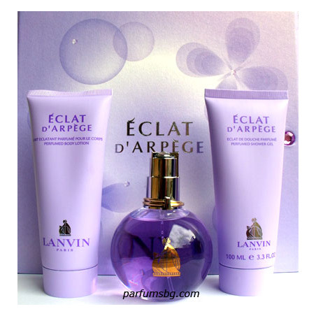 Lanvin Eclat D'Arpege К-Т за жени  EDP 100ml+SG 100ml+BL 100ml