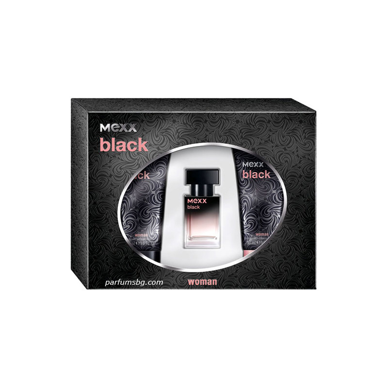 Mexx Black Woman К-Т за жени EDT 15ml+BL 50ml+SG 50ml