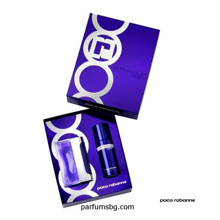 Paco Rabanne Ultraviolet К-Т за мъже EDT 100ml+Део 150ml