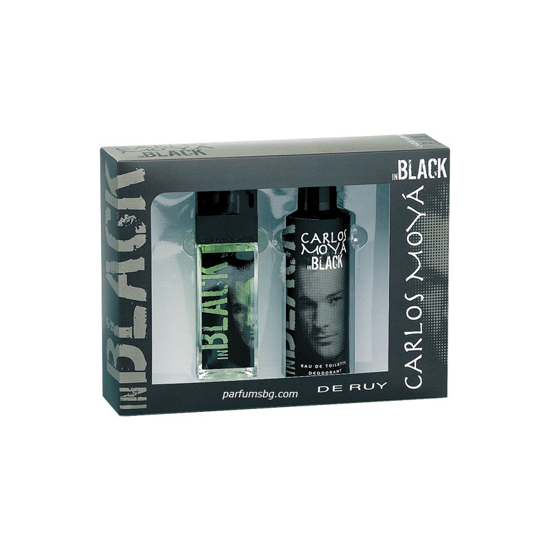 Carlos Moya in Black К-Т за мъже EDT 100ml+Дезодорант 200ml