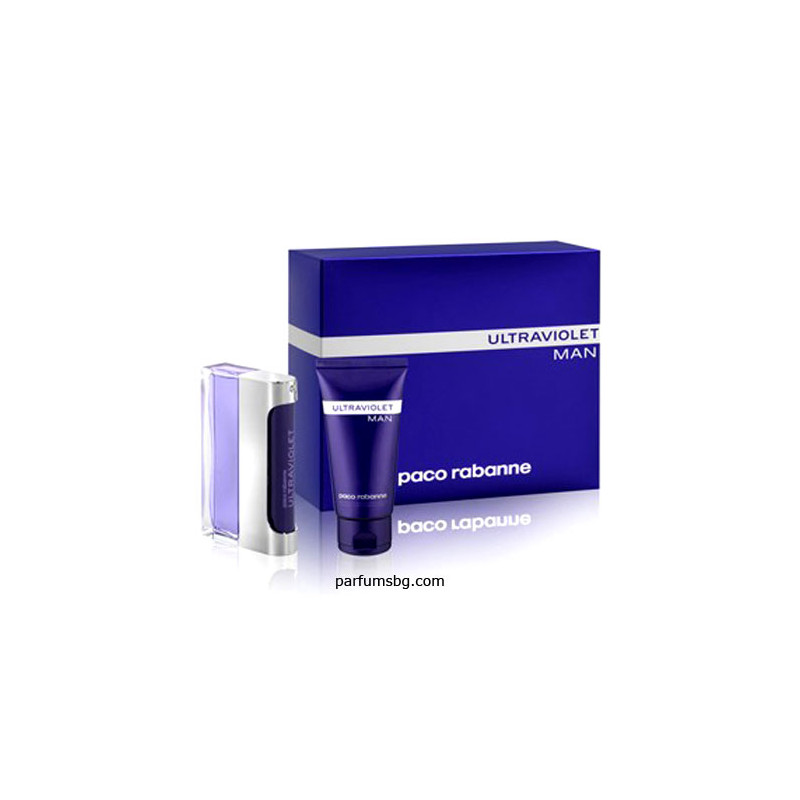 Paco Rabanne Ultraviolet К-Т за мъже EDT 100ml+SG 100ml