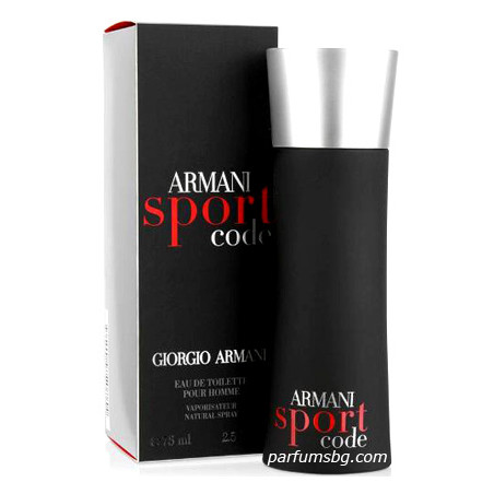 Armani Black Code Sport EDT за мъже НОВ