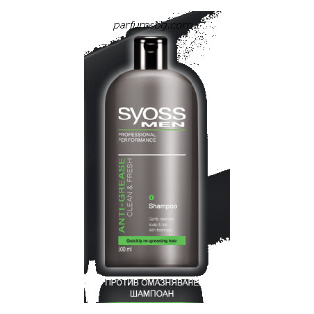 Syoss Men Clean & Fresh Шампоан за мъже 500ml