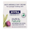 Nivea Pure & Natural Дневен крем срещу бръчки  50ml