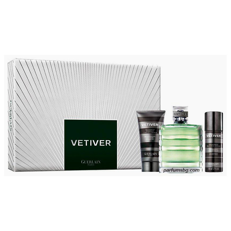 Guerlain Vetiver EDT 125ml + Део 50ml + SG 75ml