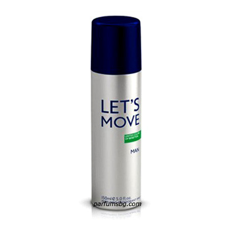 Benetton Let`s Move Дезодорант за мъже 150ml