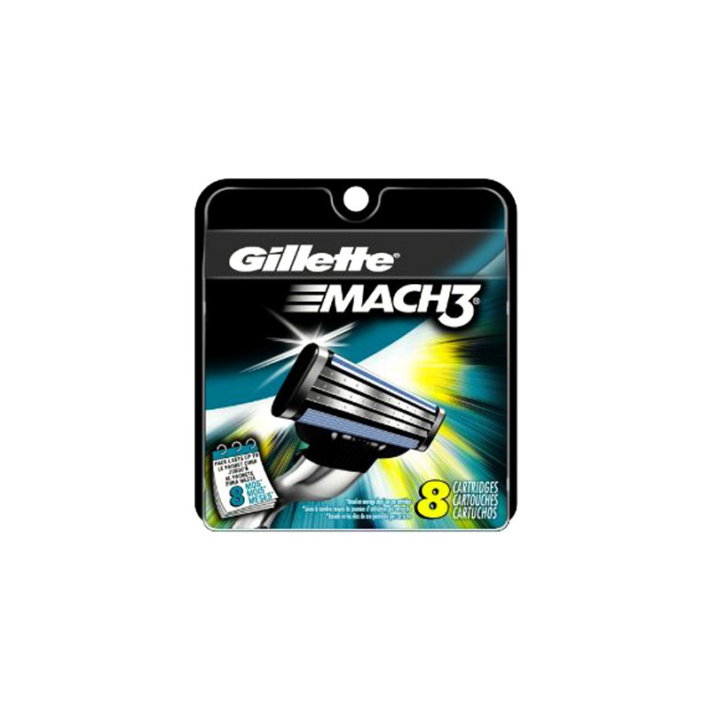 Gillette Mach 3 Ножчета за бръснене 8бр