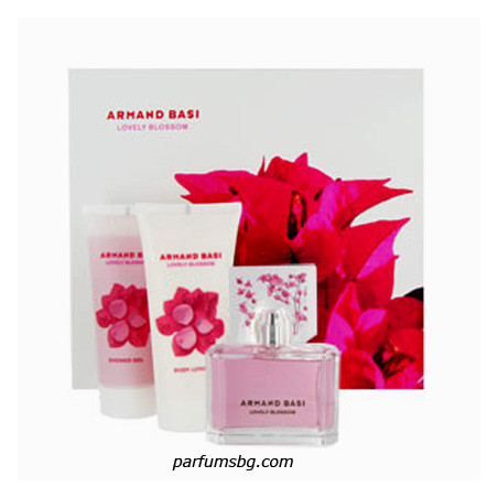 Armand Basi Lovely Blossom К-Т за жени EDT 100ml+BL 100ml+SG 100