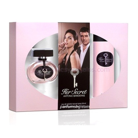 Antonio Banderas Her Secret К-Т за жени EDT 50ml+Deo 150ml