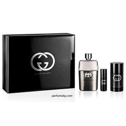 Gucci Guilty К-Т за мъже EDT 90ml + 8ml + Део Стик75ml НОВ