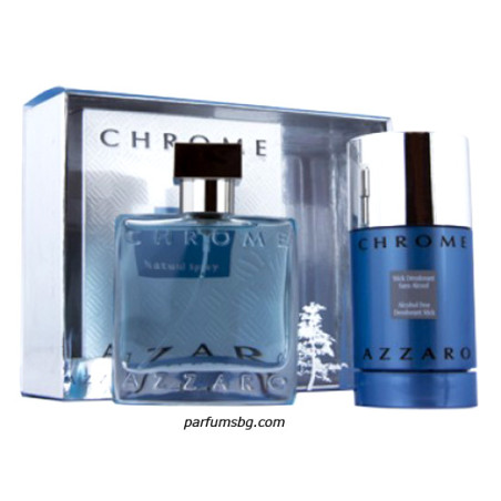 Azzaro Chrome К-Т за мъже EDT 50ml+Део Стик 75ml