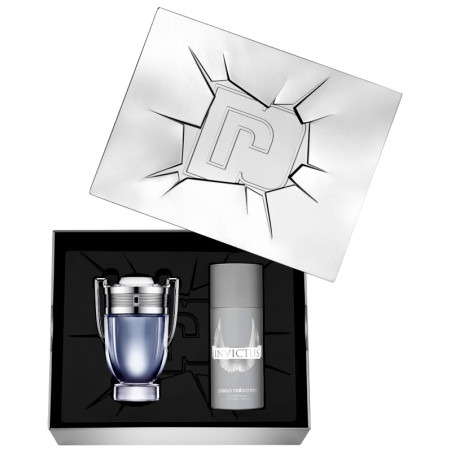 Paco Rabanne Invictus К-Т за мъже EDT 100ml+Deo 150ml НОВ