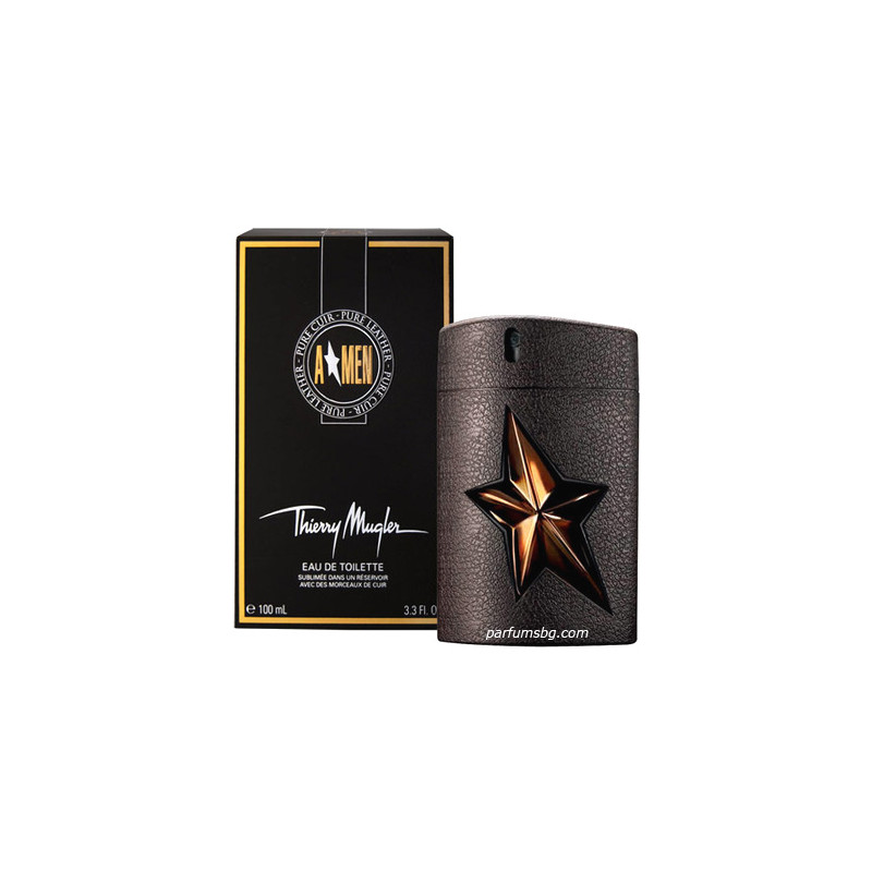 Thierry Mugler A Men Pure Leather EDT за мъже 100ml НОВ