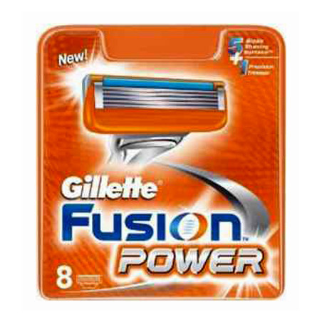 Gillette Fusion Power Ножчета за бръснене 8бр