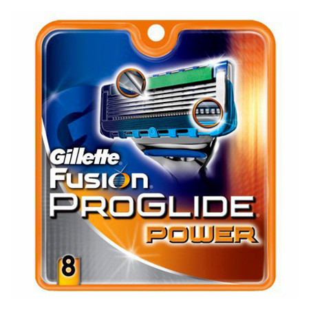 Gillette Fusion Proglide Power Ножчета за бръснене 8бр