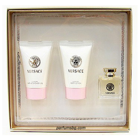 Versace by Versace К-Т за жени EDP 5ml+SG 25ml+BL 25ml