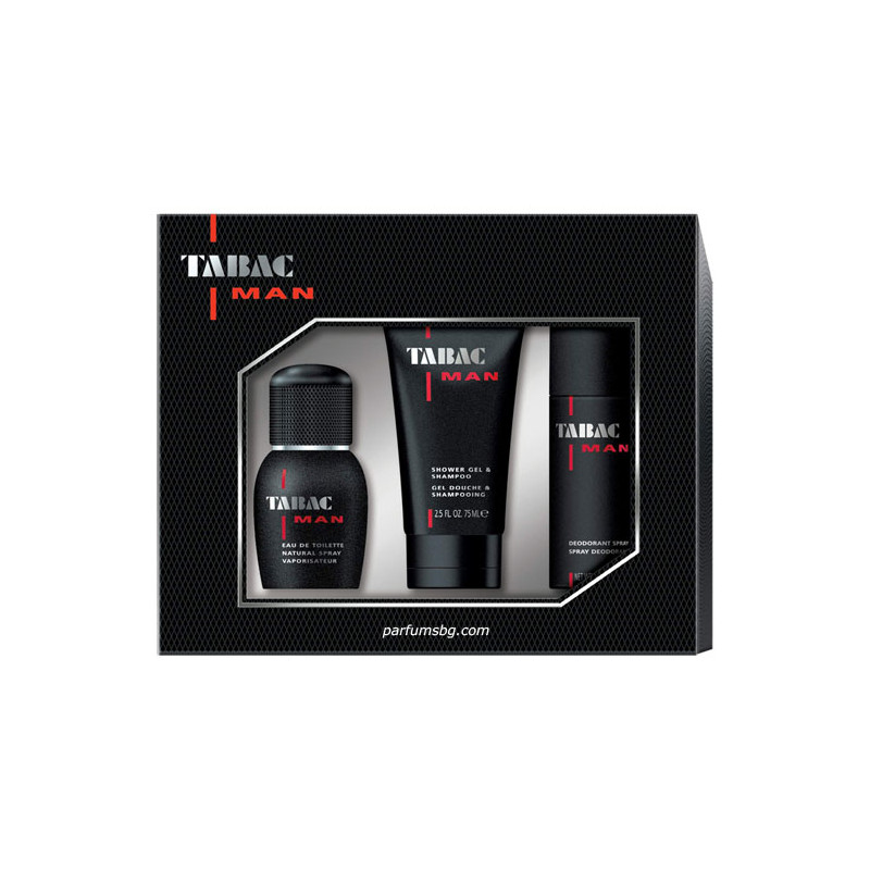 Tabac Man K-T за мъже  EDT 30ml+Део 50ml+Душгел 75ml