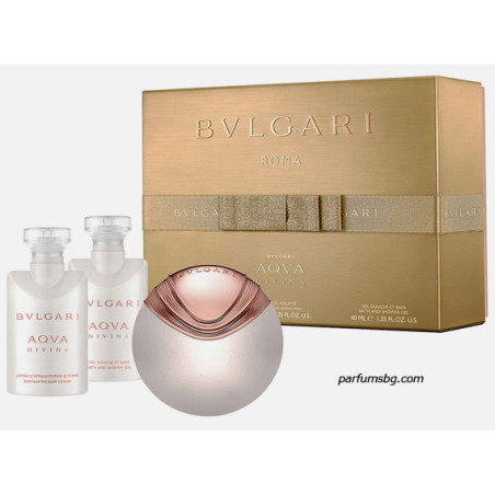 Bvlgari Aqva Divina К-Т за жени EDT 40ml+BL 75ml+SG 75ml НОВ