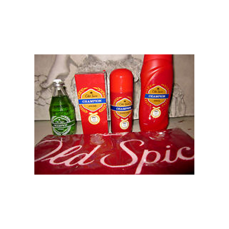 Old Spice Champion К-Т за мъже ASL 100ml+Део 125ml+SG 250ml+Кърпа