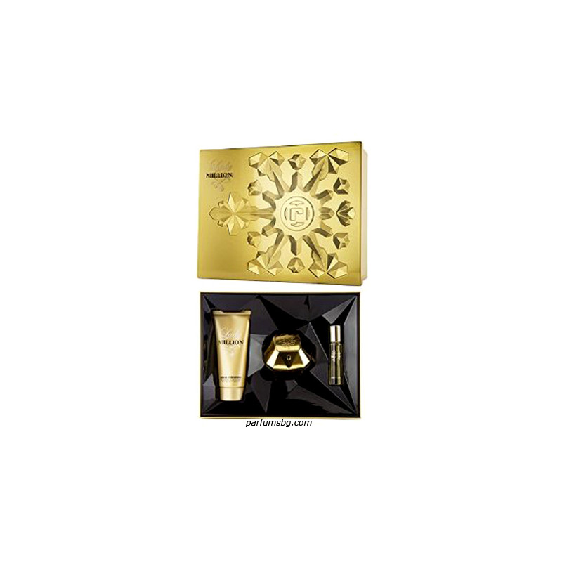 Paco Rabanne Lady Million К-Т за жени EDP 80ml+BL 100ml+EDP 15ml