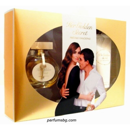 Antonio Banderas Her Golden Secret К-Т за жени EDT 80ml+BL 100ml